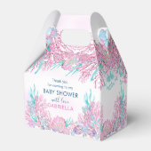 Enchanting under-the-Zee Baby shower Dank u Bedankdoosjes (Achterkant)