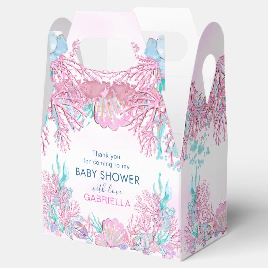 Enchanting under-the-Zee Baby shower Dank u Bedankdoosjes (Geopend)