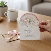 Enchanting Watercolor Castle Fairytale Birthday Kaart