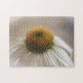 Enchanting White Swan Echinacea Puzzle Legpuzzel (Horizontaal)