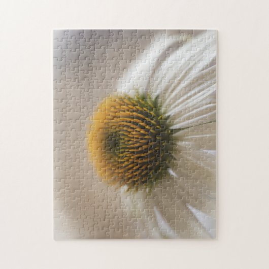 Enchanting White Swan Echinacea Puzzle Legpuzzel (Verticaal)