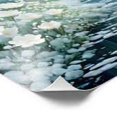 Enchanting Winter Bloom Foto Afdruk (Hoek)