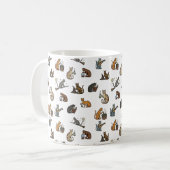 Enchanting Witchy Cats - Magical Feline Adventure Koffiemok (Voorkant links)