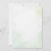 Enchanting Woodland Deer Baby Shower Bedankkaart (Achterkant)