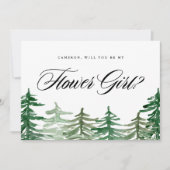 Enchanting Woodland You Will Be My Bloemenmeisje b (Voorkant)