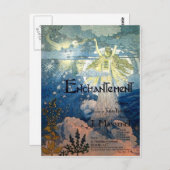 Enchantment Art Nouveau Briefkaart (Voorkant / Achterkant)