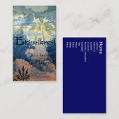 Enchantment art nouveau magie visitekaartje (Voorkant / Achterkant)