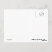 Enchantment Peacock in het Briefkaart van de boom (Achterkant)