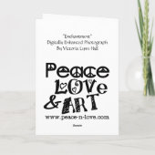 Enchantment Verjaardag Wenskaart Kaart (Achterkant)