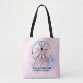 Enchantress Empowerment: nooit knoeien met een hek Tote Bag (Voorkant)