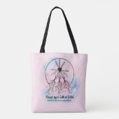 Enchantress Empowerment: nooit knoeien met een hek Tote Bag (Achterkant)