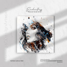 Enchantress Waterverf Vrouw