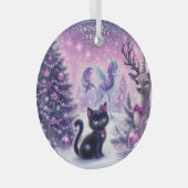 Enchated Christmas Edition glazen ornament (Voorkant Rechts)