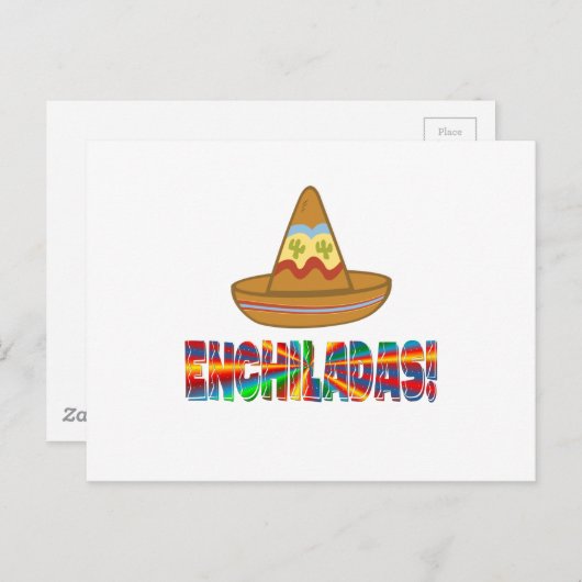 Enchilada Love Briefkaart (Voorkant / Achterkant)