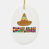 Enchilada Love Keramisch Ornament (Voorkant)