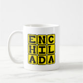 Enchilada, Mexicaanse Delicacy Koffiemok (Links)