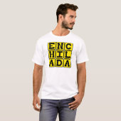 Enchilada, Mexicaanse Delicatesse T-shirt (Voorkant volledig)