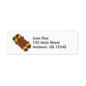 Enchilada Return Address Labels (Voorkant)