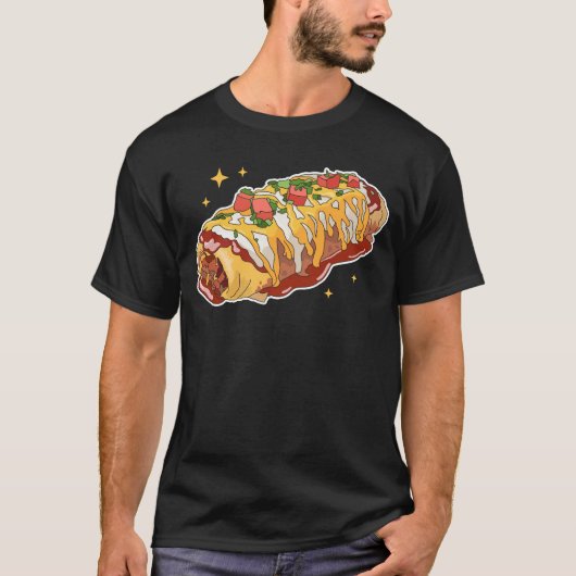 Enchiladas Mexicaanse Enchiladas T-shirt (Voorkant)