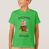 Encinal Eagle Green Eddie T-shirt (Voorkant)