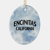 Encinitas California Keramisch Ornament (Rechts)