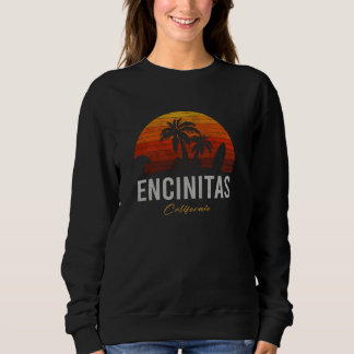 Encinitas California Retro Surfer  Beach Trui