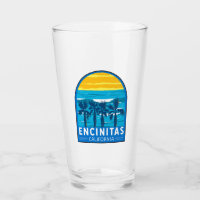 Encinitas California Travel Art Vintage