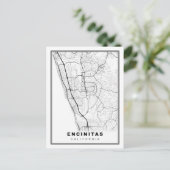 Encinitas Kaart (Staand voorkant)