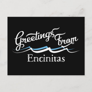 Encinitas-watergolven Briefkaart