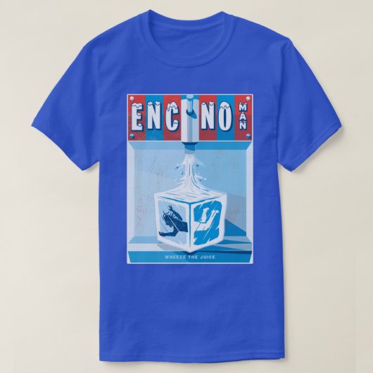 Encino Graphic Man Piept het sap T-shirt (Design voorkant)
