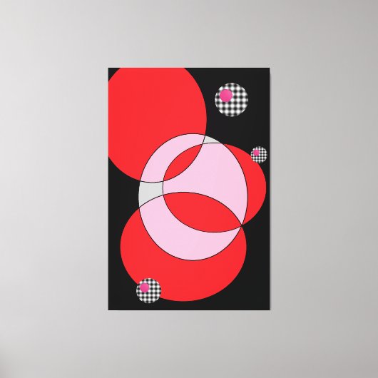 Encircled Alpha Canvas Afdruk (Voorkant)