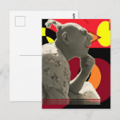 Encircled Hour of Delicacy Briefkaart (Voorkant / Achterkant)