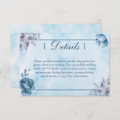 Enclosure Card Informatiekaartje (Voorkant / Achterkant)