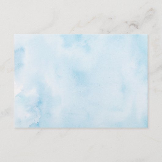 Enclosure Card Informatiekaartje (Achterkant)