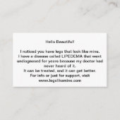 Enclosure Card Informatiekaartje (Voorkant)