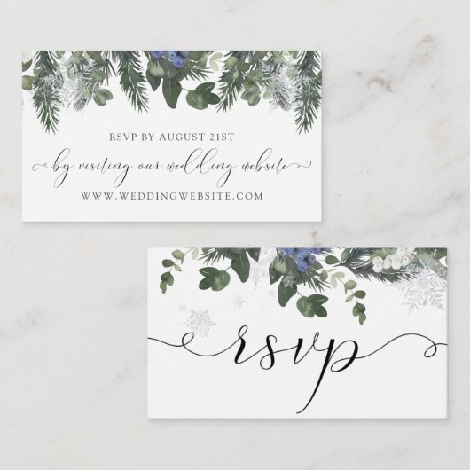 Enclosure Card Informatiekaartje (Voorkant / Achterkant)