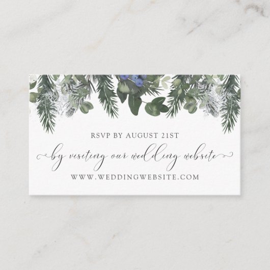 Enclosure Card Informatiekaartje (Voorkant)