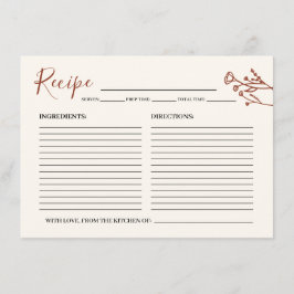 Enclosure Card Informatiekaartje