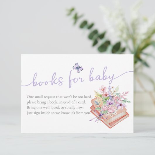 Enclosure Card Informatiekaartje (Staand voorkant)