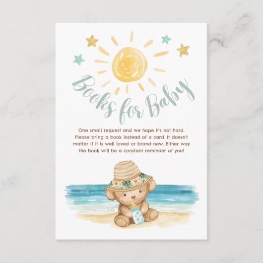 Enclosure Card Informatiekaartje (Voorkant)