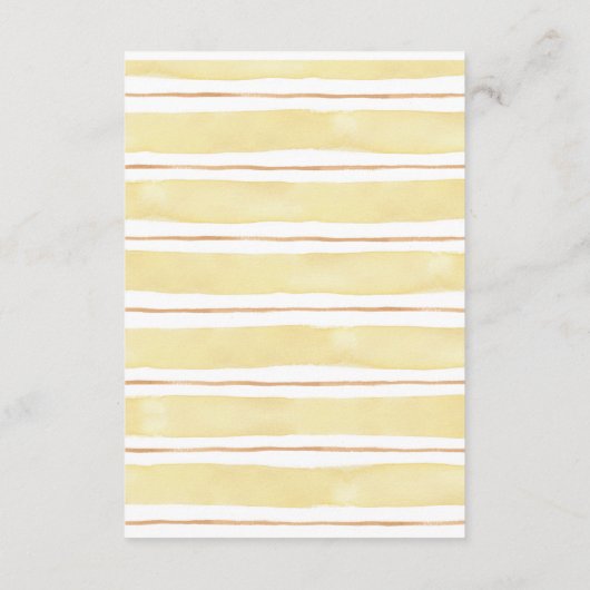 Enclosure Card Informatiekaartje (Achterkant)