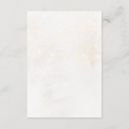 Enclosure Card Informatiekaartje (Achterkant)