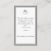 Enclosure Card Informatiekaartje (Voorkant)