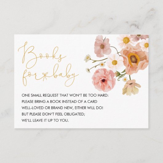 Enclosure Card Informatiekaartje (Voorkant)