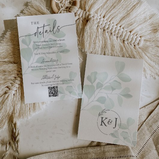 Enclosure Card Informatiekaartje