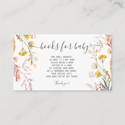 Enclosure Card Informatiekaartje (Voorkant)