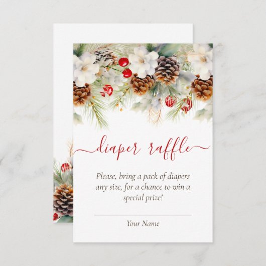 Enclosure Card Informatiekaartje (Voorkant / Achterkant)