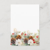 Enclosure Card Informatiekaartje (Achterkant)