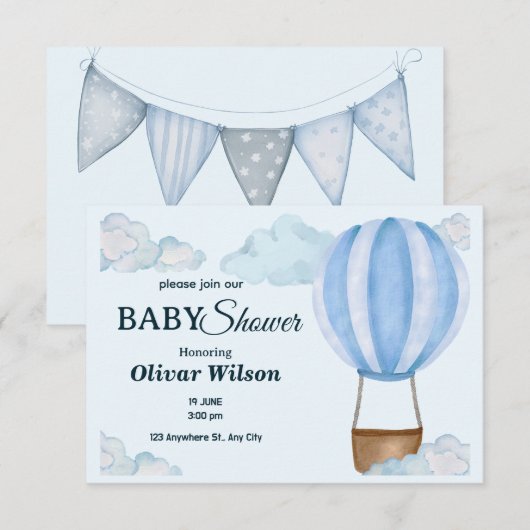 Enclosure Card Informatiekaartje (Voorkant / Achterkant)