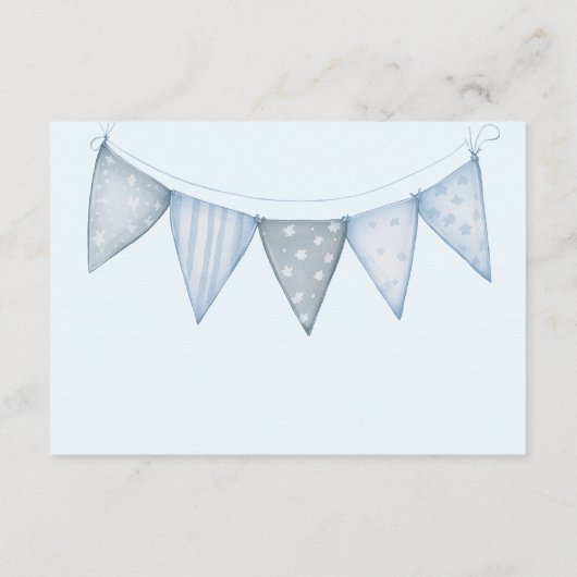 Enclosure Card Informatiekaartje (Achterkant)